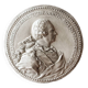 Médaillon en plâtre Jean Baptiste de Gribauval, 19ème siècle