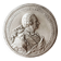 Médaillon en plâtre Jean Baptiste de Gribauval, 19ème siècle