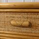 Rattan and wicker chest of drawers