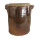 Vernified sandstone pot, country kitchen