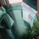 Vide-poches ou cendrier Marcel Goupy verre Art Deco
