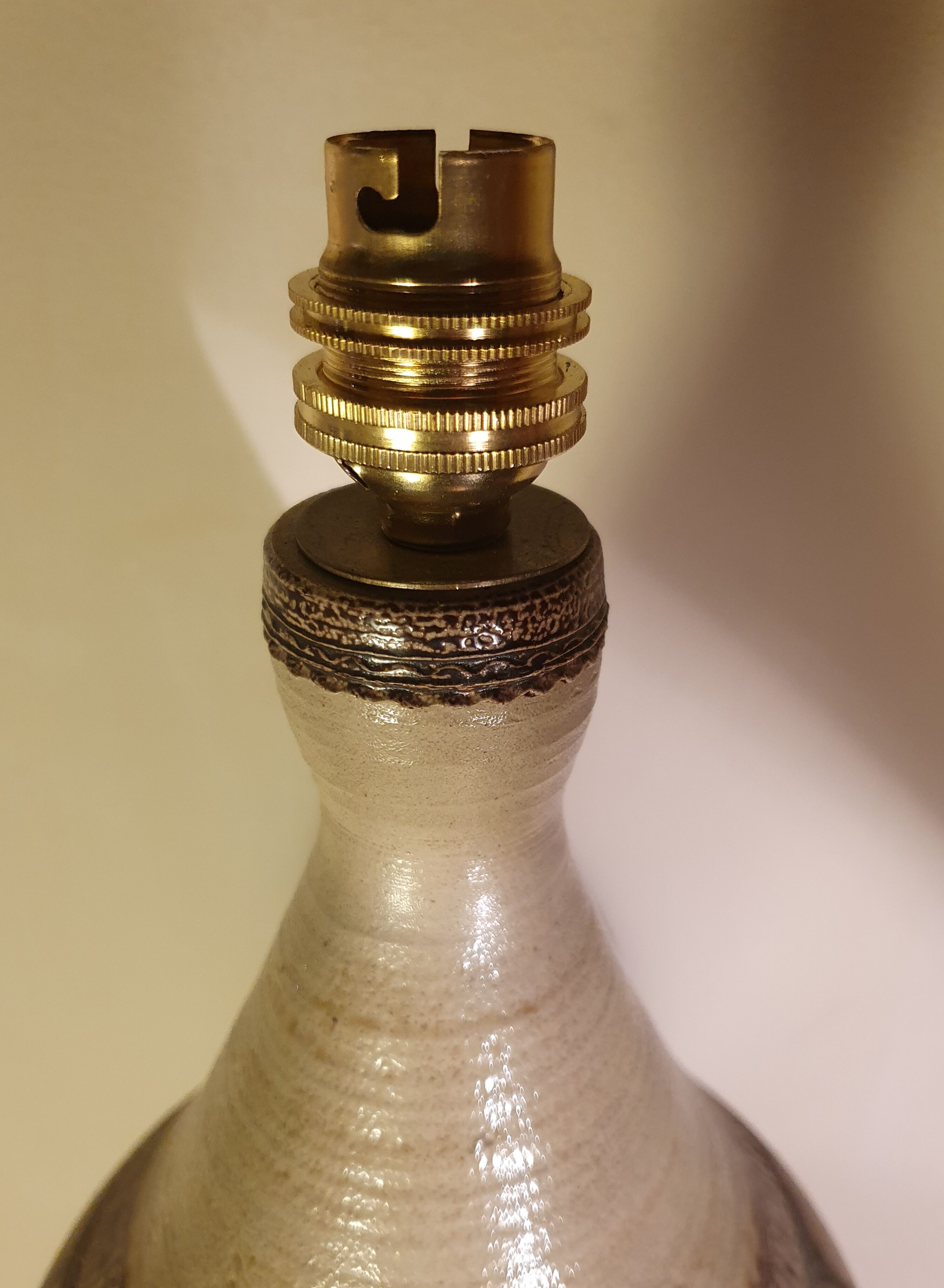 Ceramic lamp by Jean Claude Courjault