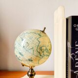 Pair of vintage globe bookends