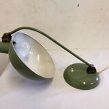 Industrial articulated desk lamp
