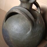 Old Oil Jug Jar Double Handle Terracotta