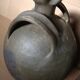 Old Oil Jug Jar Double Handle Terracotta