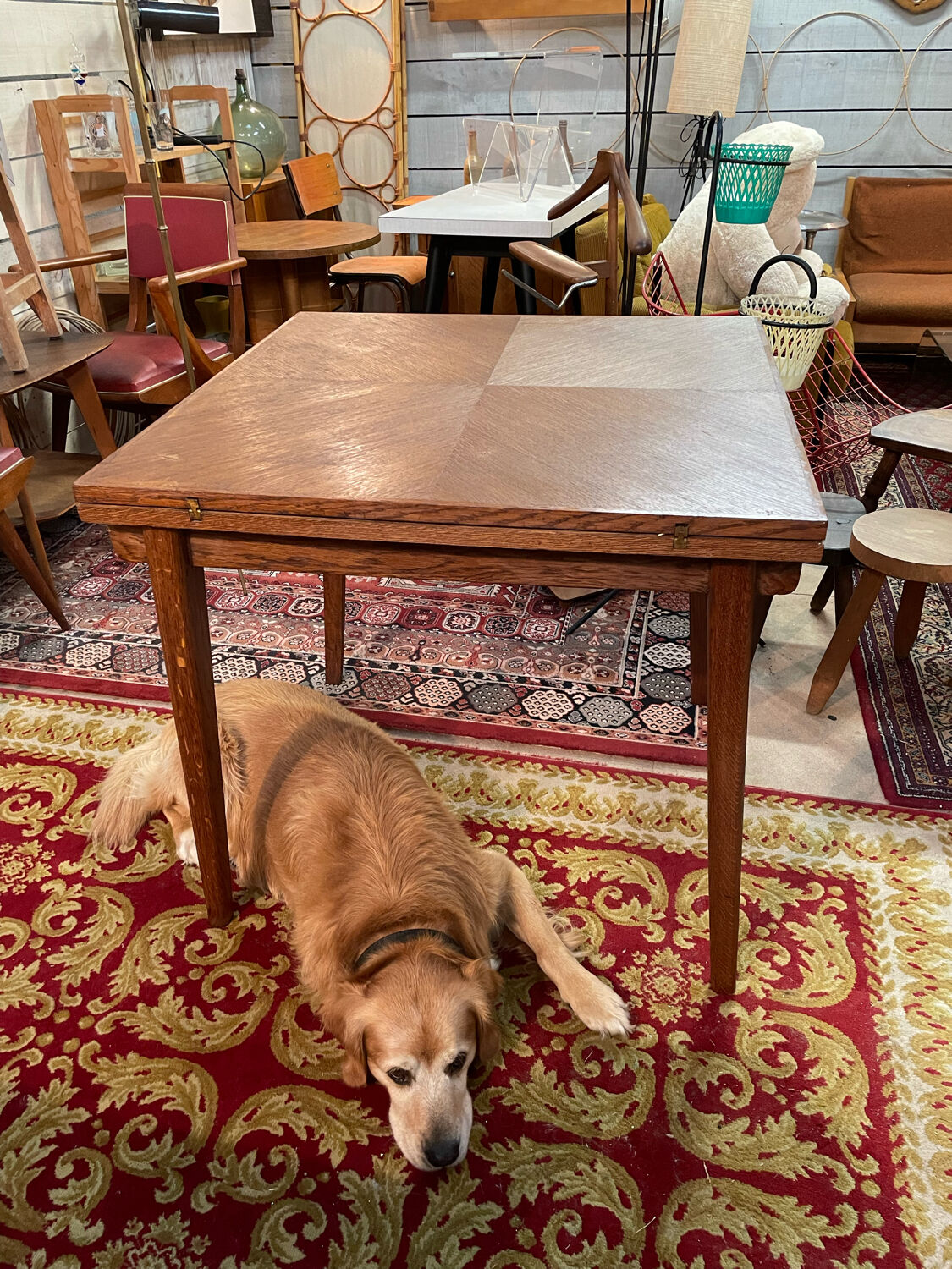 Vintage square portfolio table ep 50/60