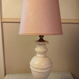 Vintage table lamp in alabaster and brass
