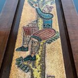 Capron ceramic decorative plate