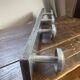 Patère en bois et aluminium