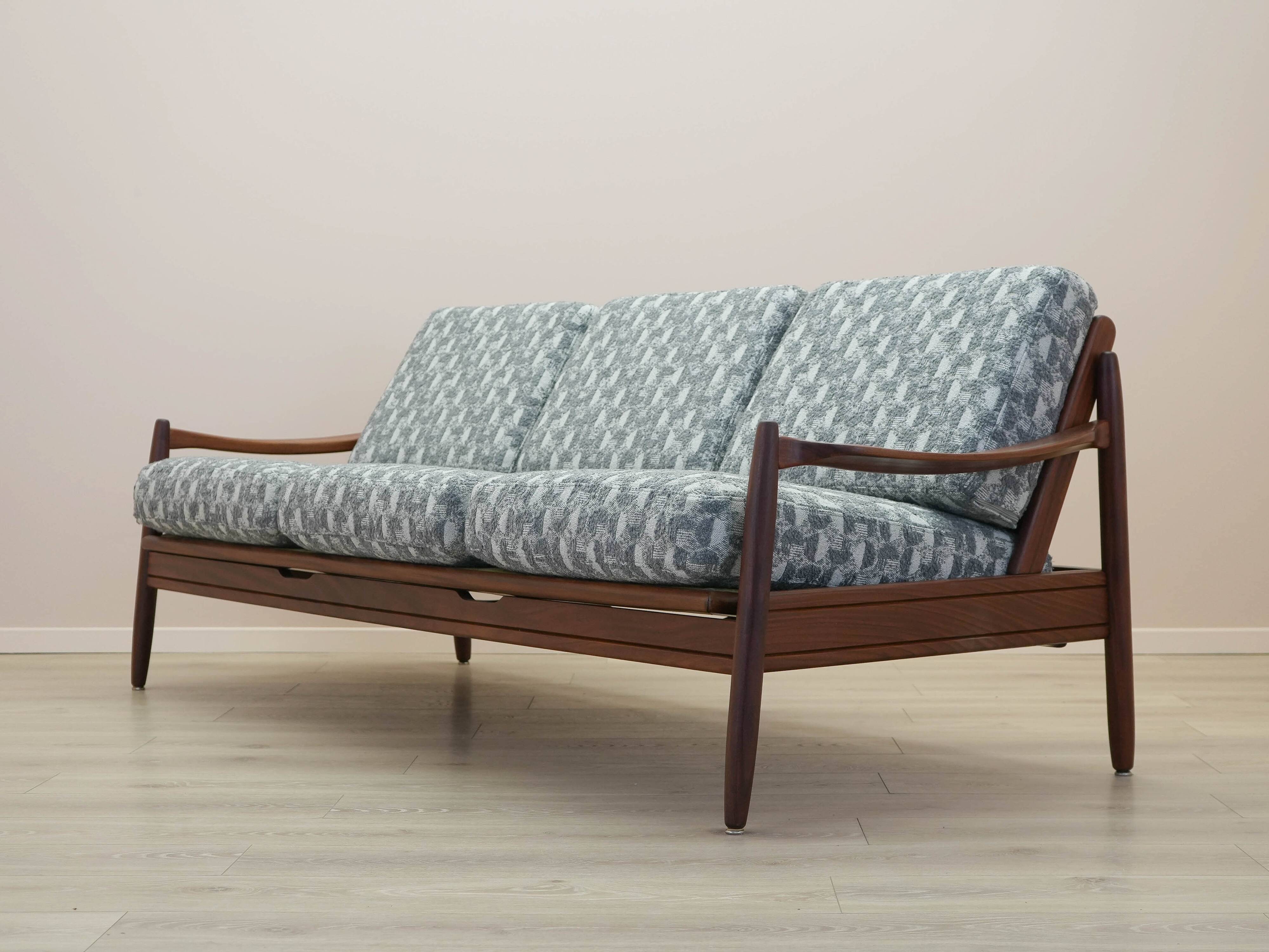 Teak sofa, Danish design, 1970s, made in Denmark