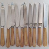 Cutlery set 14 table knives ace of trefle
