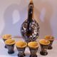 Liquor, Zoomorphic, "Vallauris" service