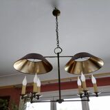 double billiard chandelier