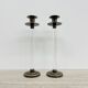 Set of 2 Caravell lucite candle sticks, 1970’s