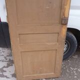 Porte ancienne patine beige