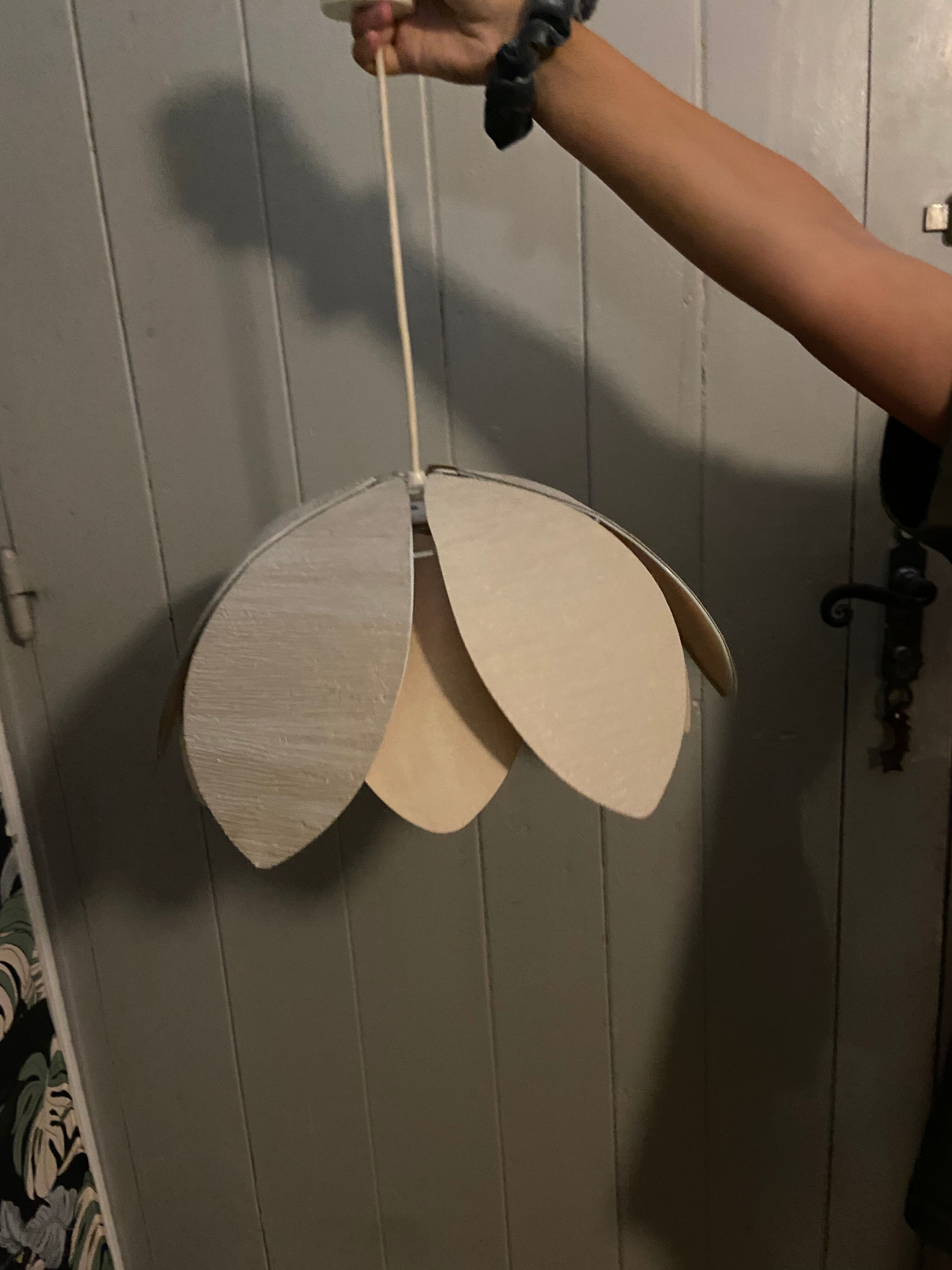 Vintage Lotus pendant lamp