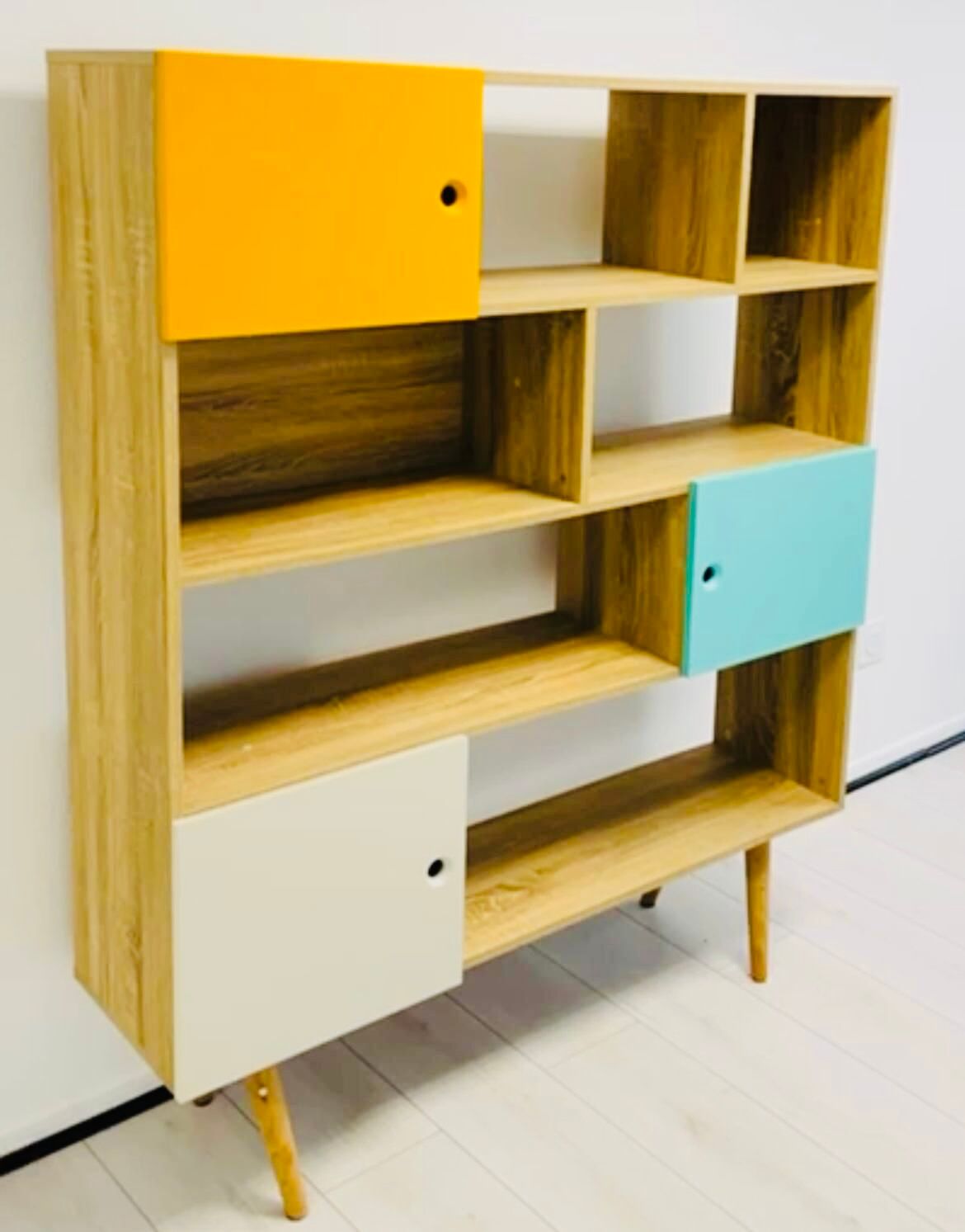 Scandinavian style shelf furniture
