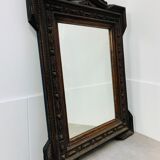 Mirror "tramp art" folk art 103 x 76 cm.