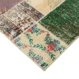 Tapis patchwork turc fait à la main 210 cm x 300 cm