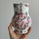 Keraluc Quimper pink vase