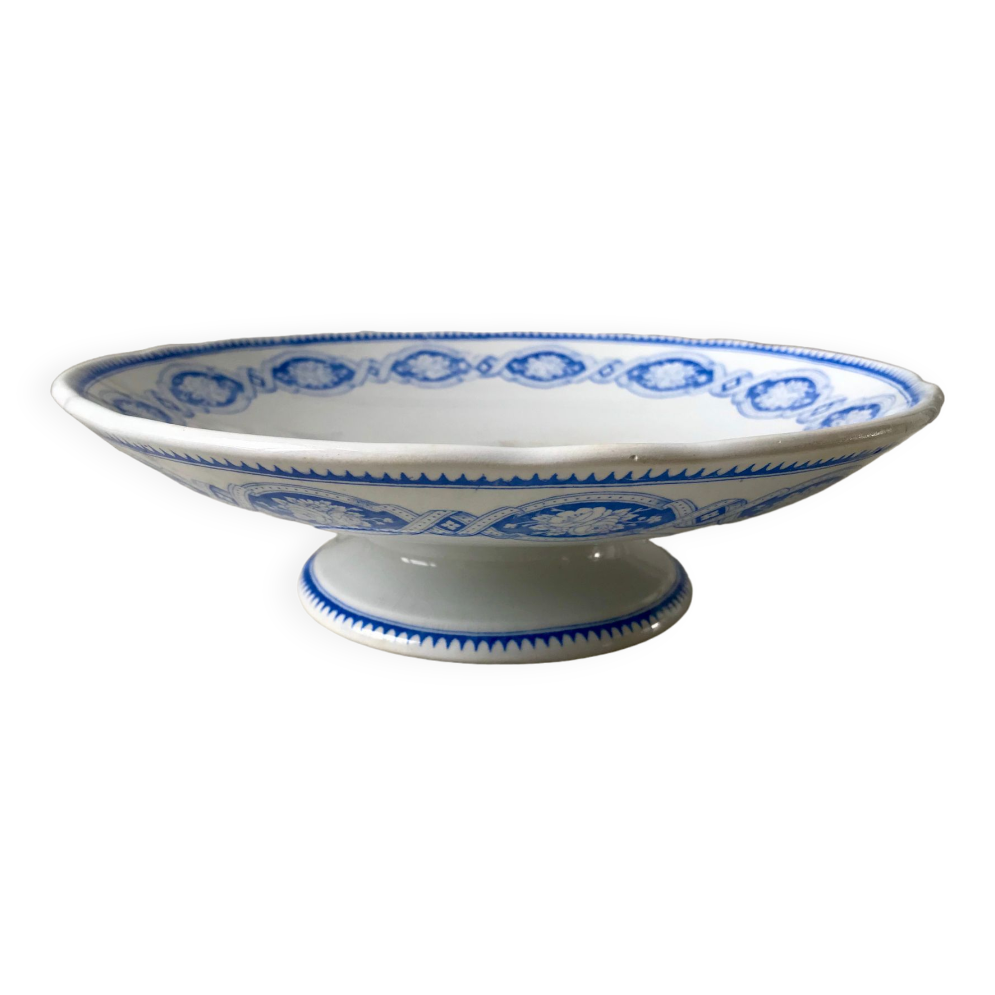 Serving dish Terre de Fer late XIXth