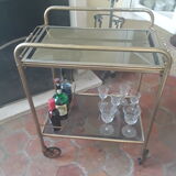 Vintage bar trolley