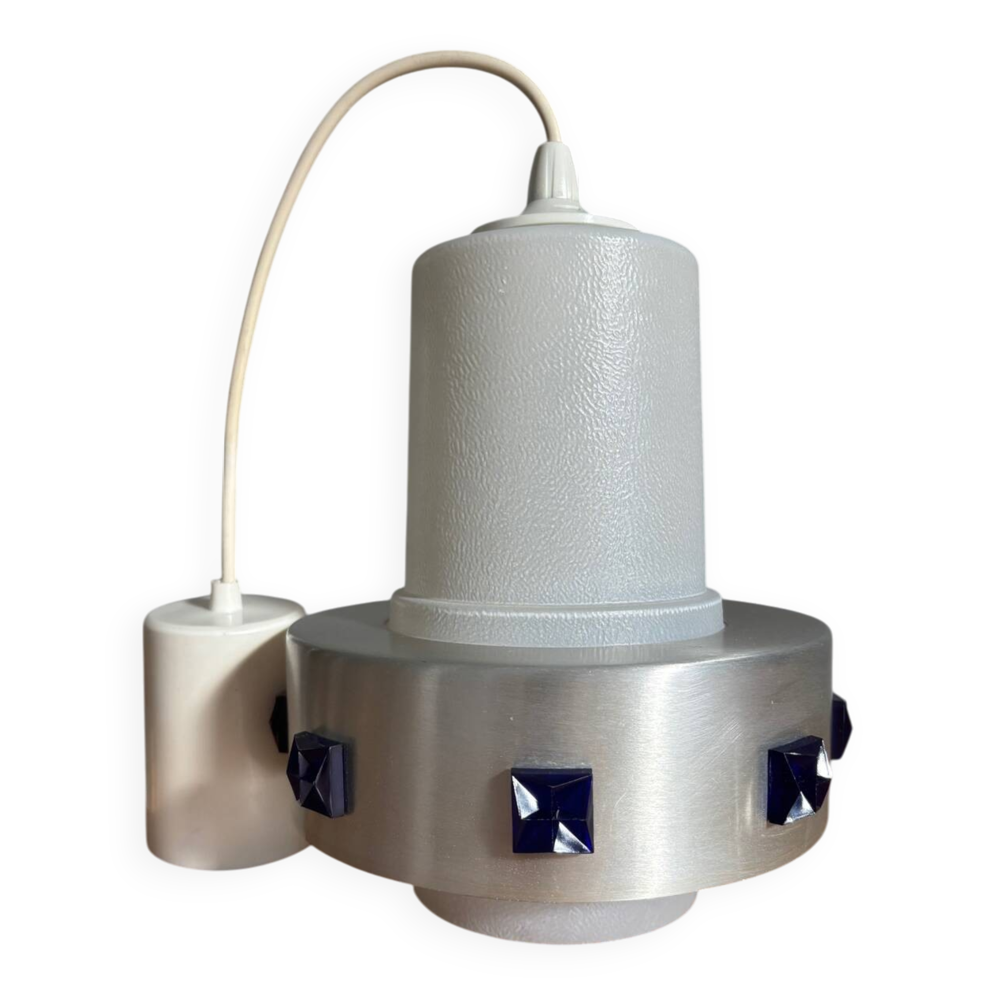 Space Age Saucer Style Pendant Lamp
