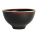 Bowl with oxblood glaze by Gerd Bøgelund for Royal Copenhagen, Denmark