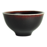 Bowl with oxblood glaze by Gerd Bøgelund for Royal Copenhagen, Denmark