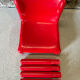 4 chairs model 4875 by C. Bartoli for Kartell, 1970