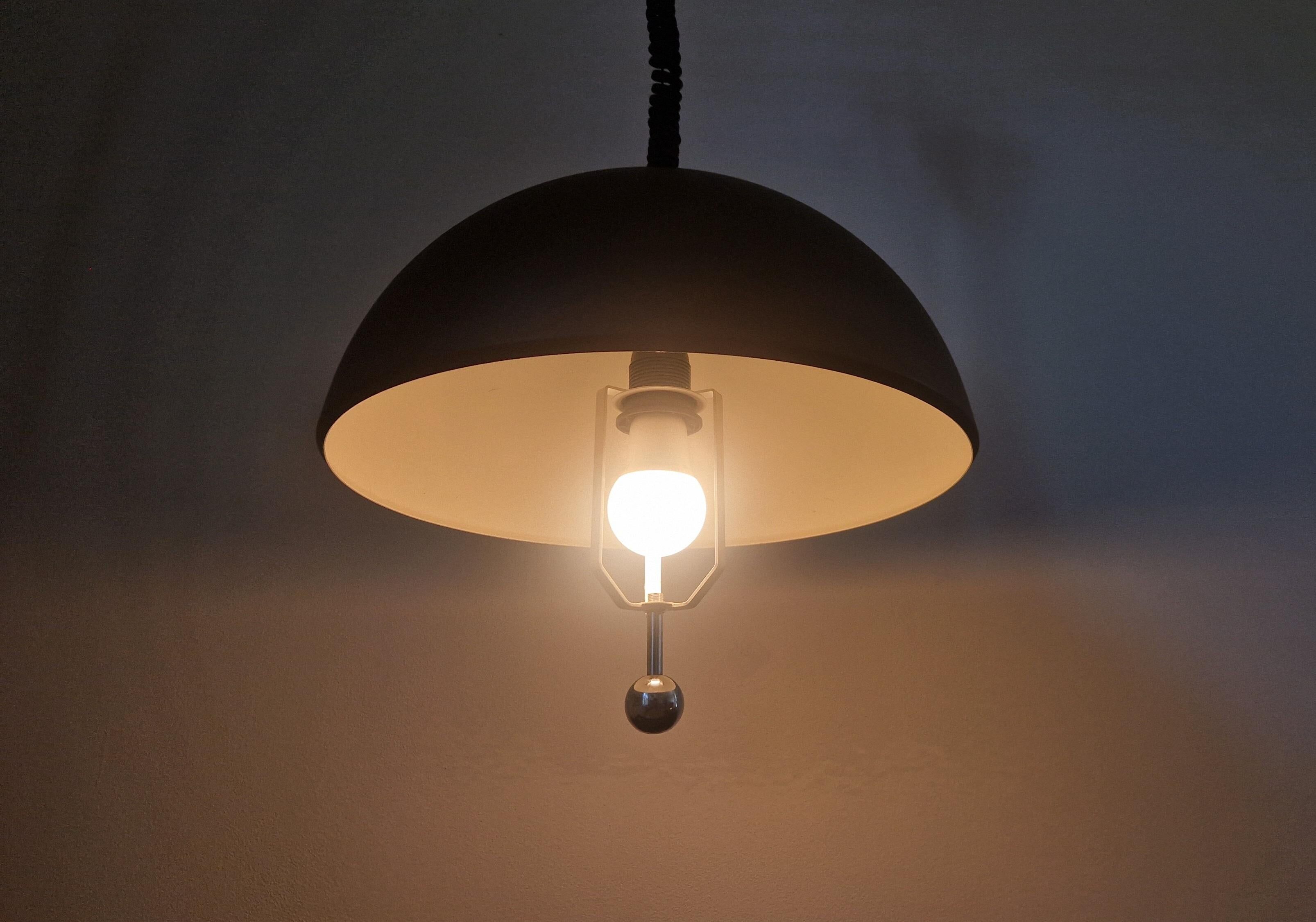 Rare Midcentury Pendant Dijkstra, 1970s