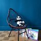 Small armchair in original and vintage Wicker for child