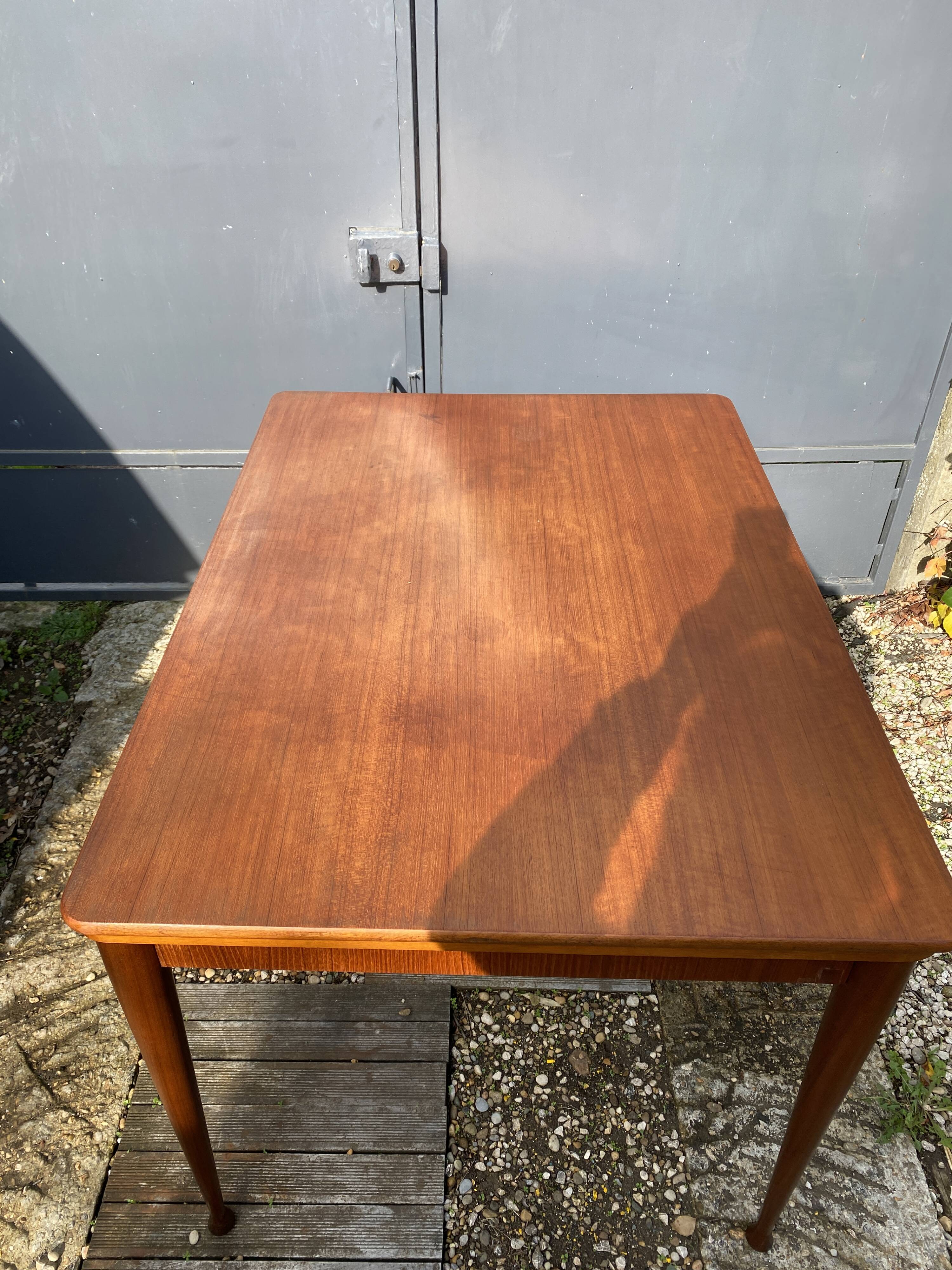 1960 scandinavian extension table