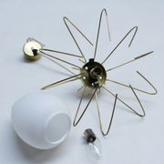 Mid-Size French Spider hanging in the Style of Arredoluce