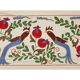 Vintage Turkish rug hand-knotted 44x95 cm
