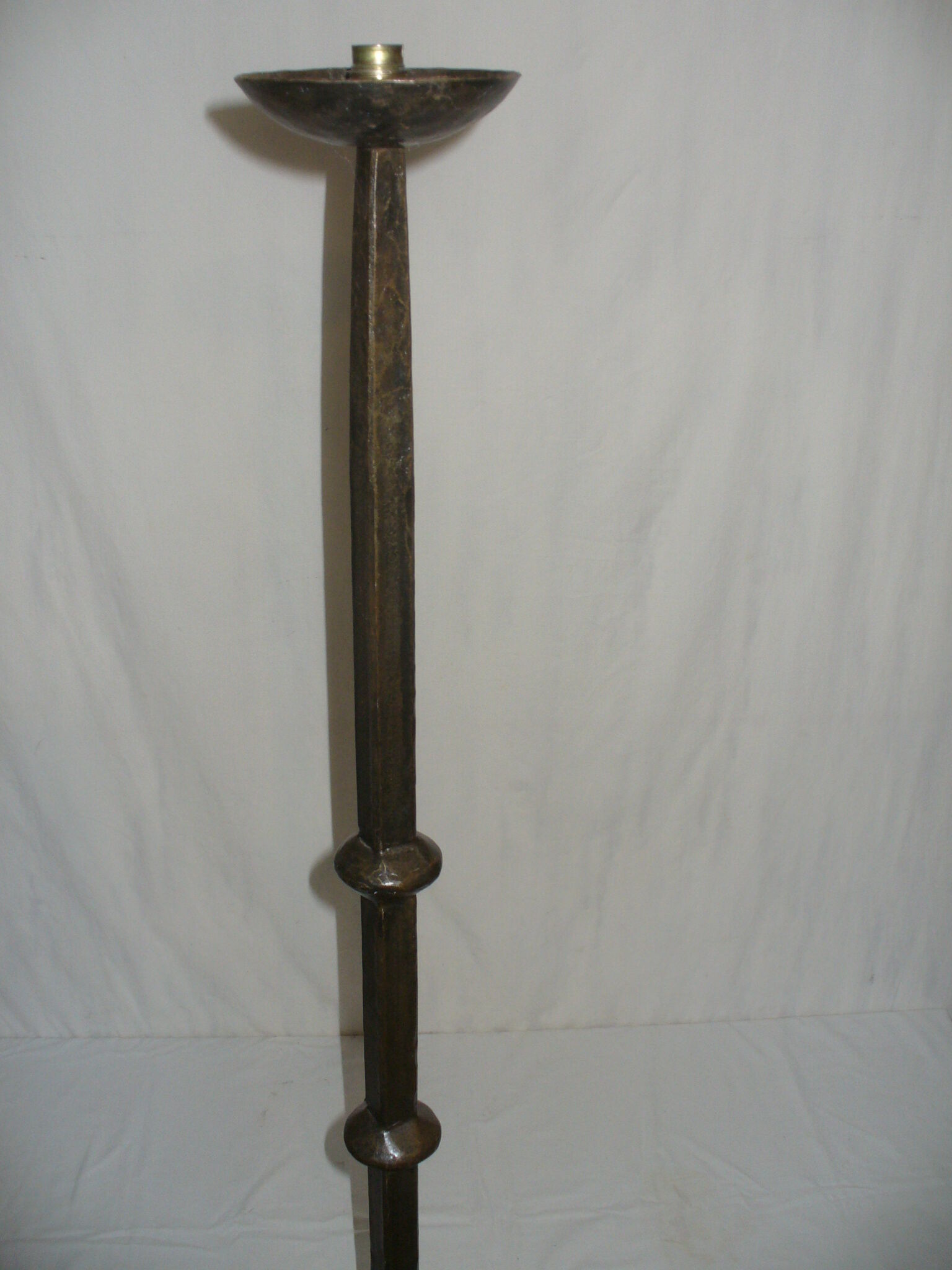 Brutalist floor lamp