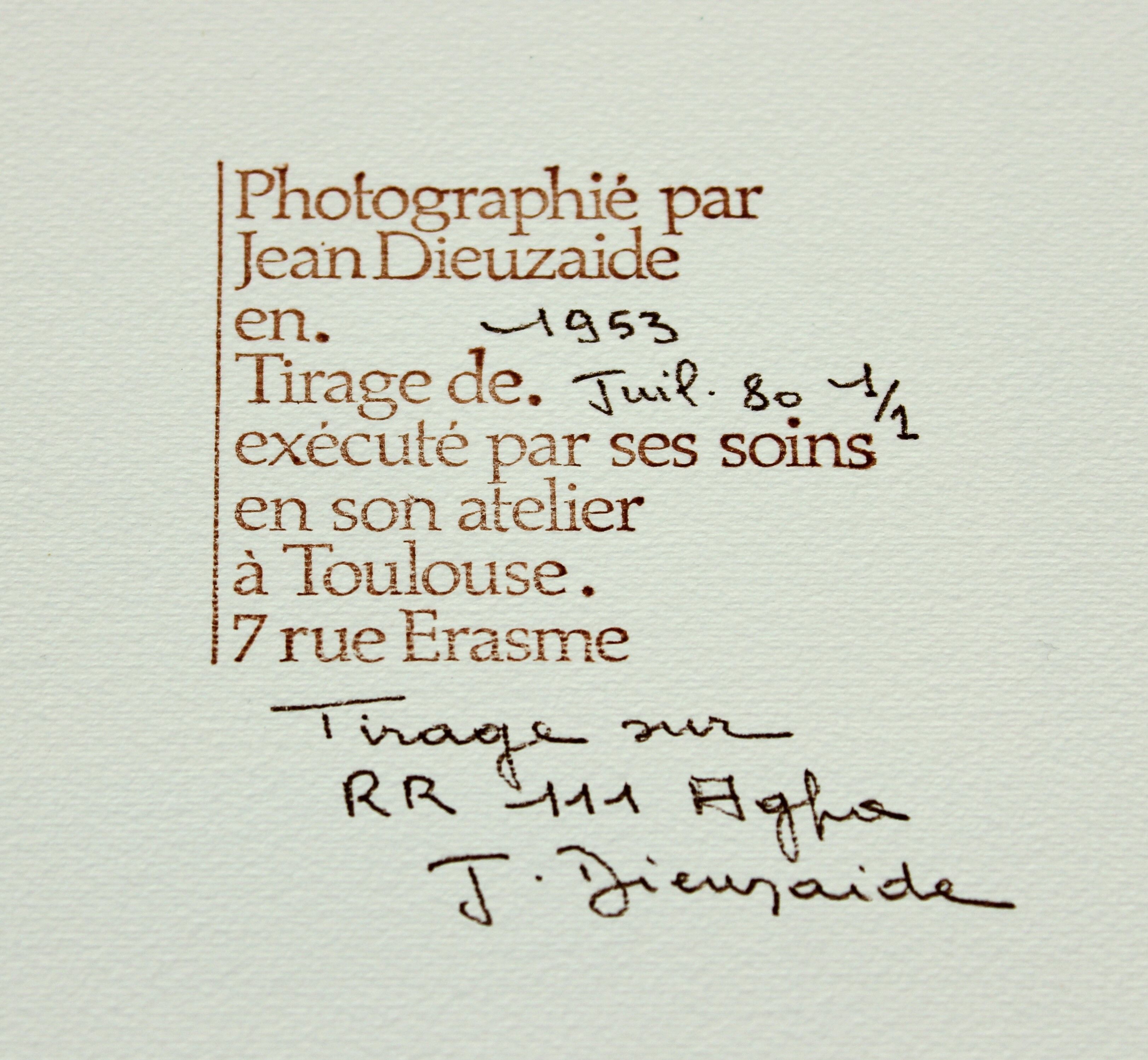 Gelatin silver print Seville 1953 by Jean Dieuzaide 1953