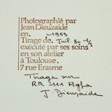 Gelatin silver print Seville 1953 by Jean Dieuzaide 1953