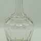 Carafe en verre taillé