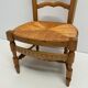 Vintage mulched nurse chair
