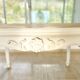 Cherry wood table with marquetry – Louis XV style