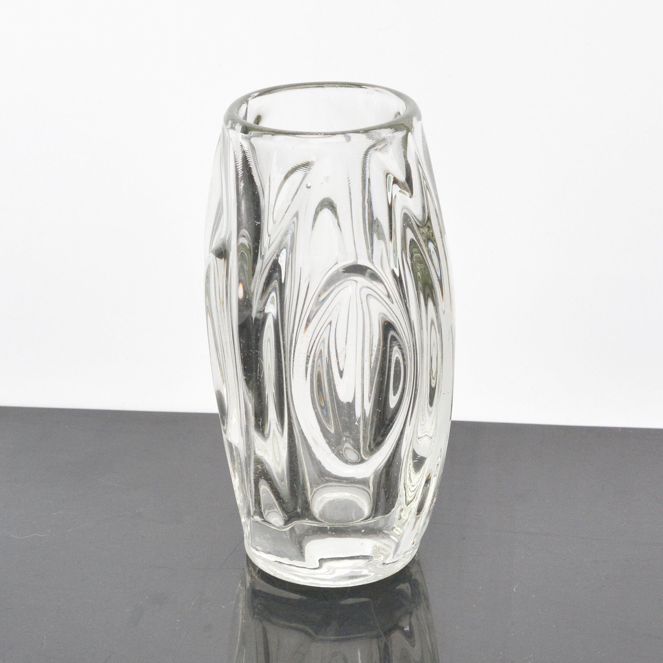 Vase, designed by R. Schrötter, Sklo Union Rosice, Czechoslovakia, 1950s