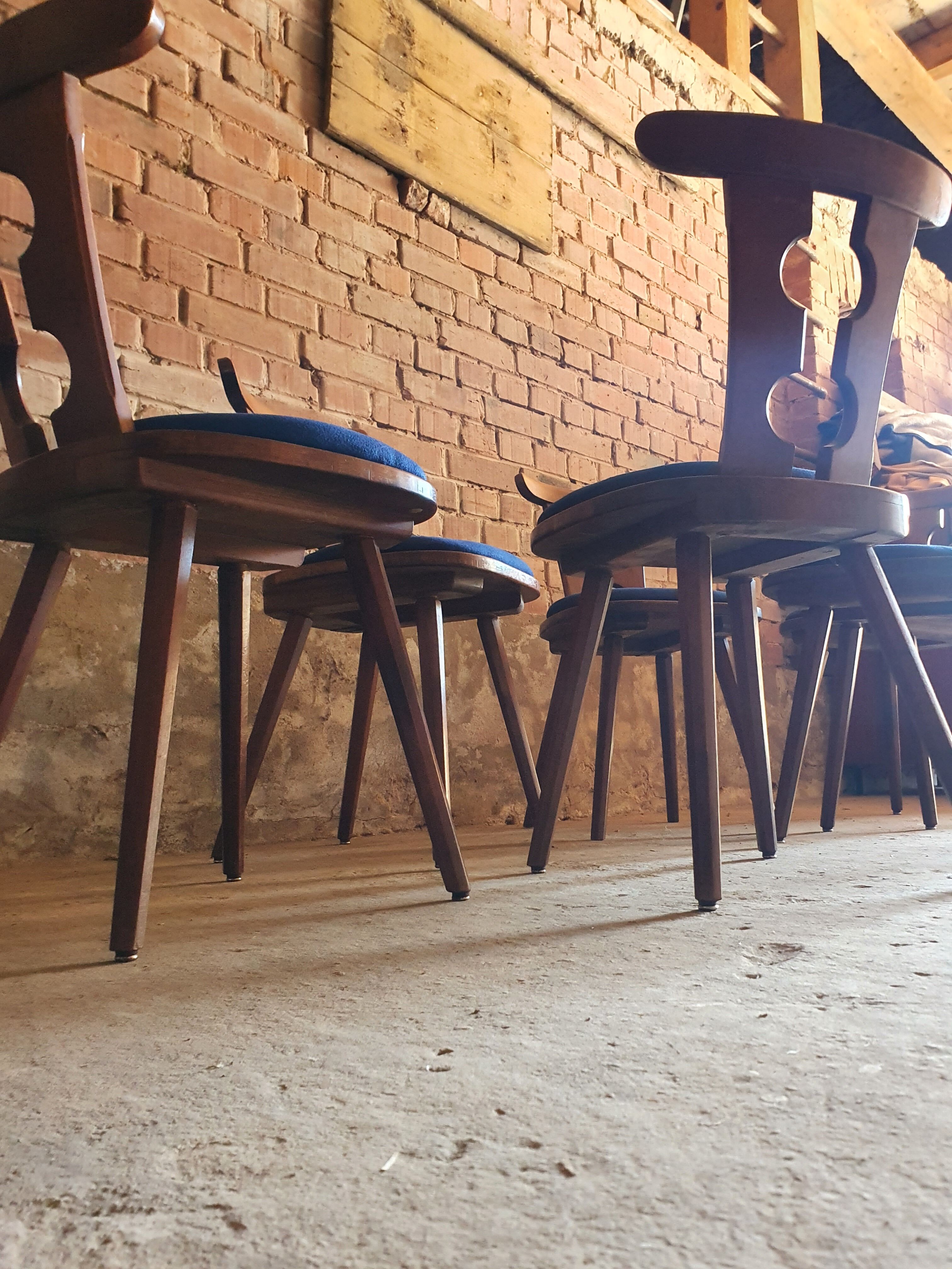 Lot de 6 chaises