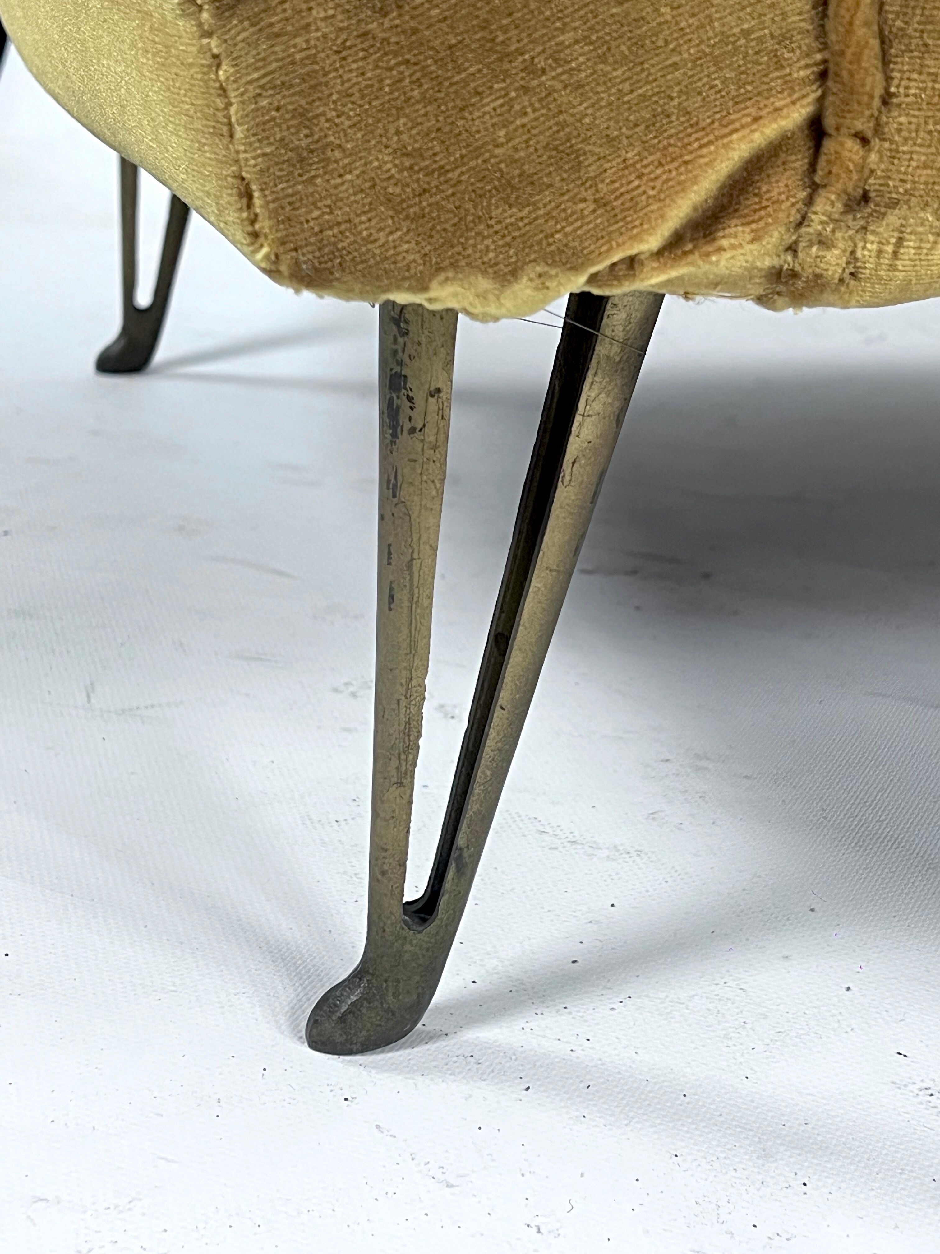 Isa Bergamo, armchairs, Italy 1950s