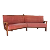 Sofa "Mathilde" by Guillerme and Chambron for Your House circa 1960