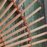 Rattan mirror