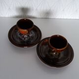 Set of 2 Vallauris egg cups