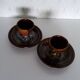 Lot de 2 coquetiers Vallauris
