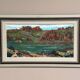 Swedish Oil On Canvas – “River View” By Tage Törngren